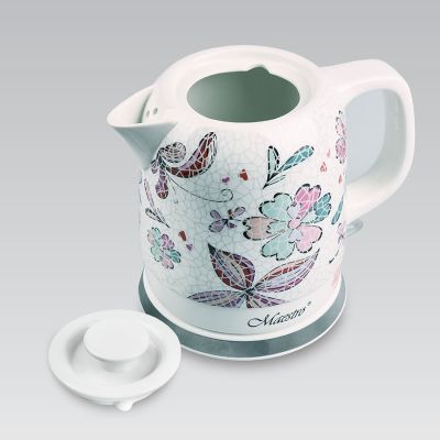 3. Ceramic electric kettle 1.5L 1500WMR-068-FLOWERS MAESTRO