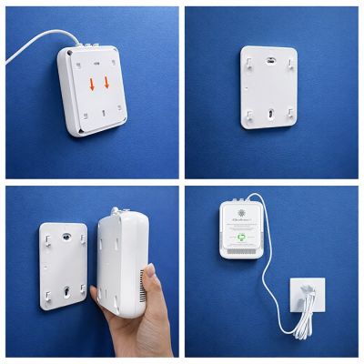 5. QOLTEC NATURAL GAS AND CARBON MONOXIDE LEAK SENSOR | TUYA | WI-FI | 85DB ALARM | LED