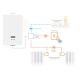 9. Set: thermostat + 3 Netatmo NBU-NTH-NAV valves