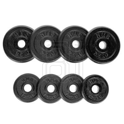 35. Dumbbells in a case HMS ST20 2 x 10kg 17-59-101