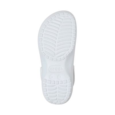 5. Crocs Classic Platform Women's Clogs Off-White 206750 1NK