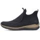 3. Women's black non-insulated ankle boots Rieker N3275-01