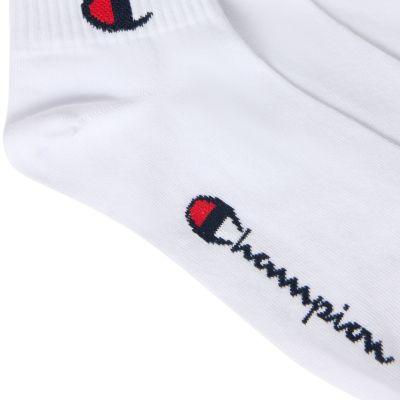 4. Champion 3pk Quarter Socks U20099 WW001