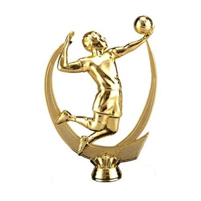 2. Plastic volleyball figurine F225/G