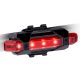 8. Set of Dunlop Led bicycle lights, USB charging, rear + front 473758