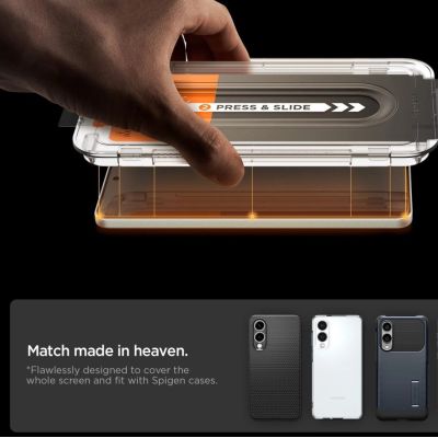 7. Spigen Glas.TR ”Ez Fit” Pro Tempered Glass for Samsung Galaxy S25 Edge