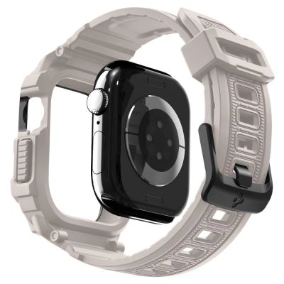 8. Spigen Rugged Armor Pro Strap for Apple Watch 42mm - Beige