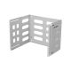 LANBERG WALL MOUNT RACK 19' 8U 497X400/240 GRAY