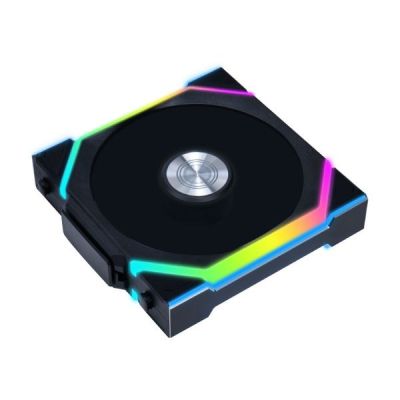 2. Lian Li UNI FAN SL Wireless 120 Computer Case Fan 12 cm Black 1 pc.