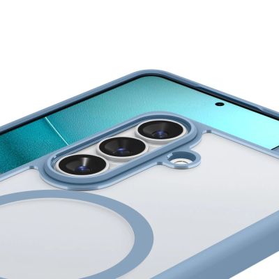 7. Spigen Ultra Hybrid Mag MagSafe Case for Samsung Galaxy S26+ - Clear Blue