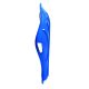 8. SHELL BLUE PLASTIC SNOW SLED R.M