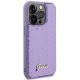 4. Guess Sequin Script Metal case for iPhone 15 Pro Max - purple
