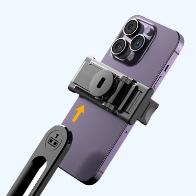 15. Selfie stick WC1Y3S telescopic tripod 1.3m with phone holder - black