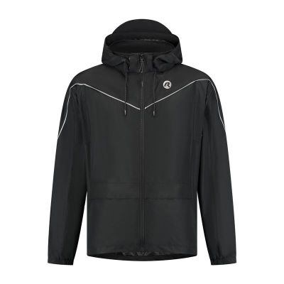 Rogelli ESSENTIAL rain jacket black M