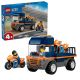 LEGO City 60491 Motorcycle Transporter