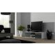 TV cabinet SOHO 140 white/grey gloss