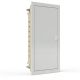 Plastic installation housing with metal door, flush-mounted, IP40, 3 rows, 36 modules Noark PMF 36 107103