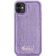 3. Guess Sequin Script Metal case for iPhone 11 / Xr - purple