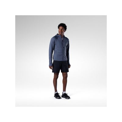 4. Men's ROSSIGNOL M Textured Hoodie Mid Layer Gray