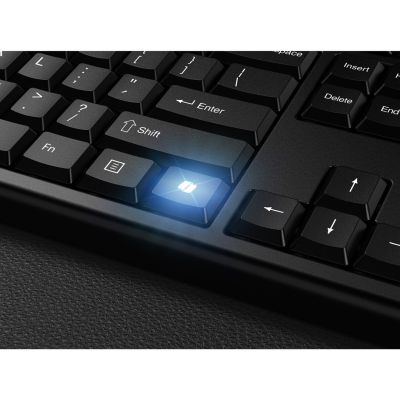 Kensington KM270 EQ keyboard RF Wireless + Bluetooth Black