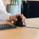 33. Ergonomic R-Go HE Left-Handed USB Mouse Black/Silver