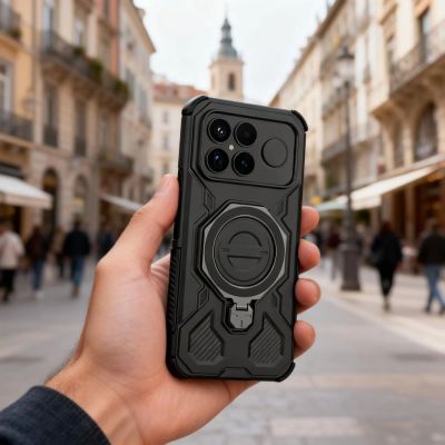 11. Tech-Protect TacticStand MagSafe case for Xiaomi Poco F8 Ultra - black