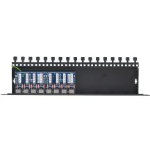 8-channel LAN protection panel with increased PoE surge protection EWIMAR PTU-58R-PRO/PoE