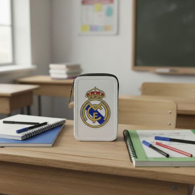 3. Real Madrid pencil case with equipment 44 pcs 2700001656