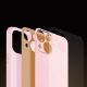 10. Dux Ducis Yolo iPhone 14 Plus case elegant pink faux leather cover