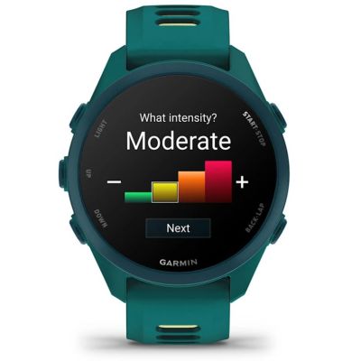 4. Garmin Forerunner 170 42.6 mm Music Teal Green/Citron