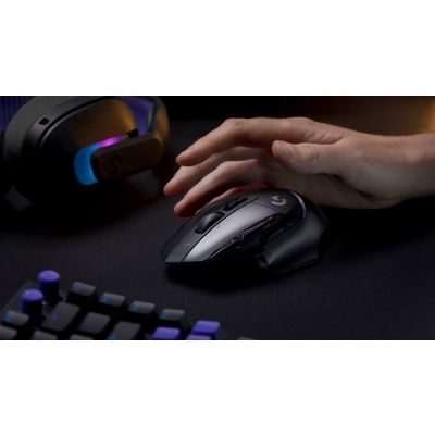45. Logitech G G502 X Lightspeed Gaming Mouse Right Side RF Wireless Optical 25600 DPI