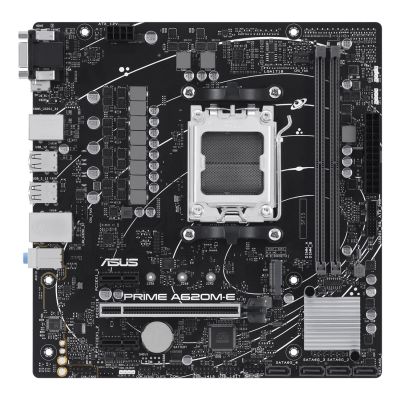 2. ASUS PRIME A620M-E-CSM AMD A620 Socket AM5 micro ATX