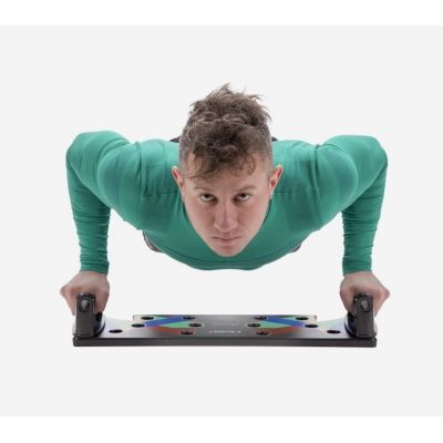 9. HMS PU10 multifunctional push-up board red