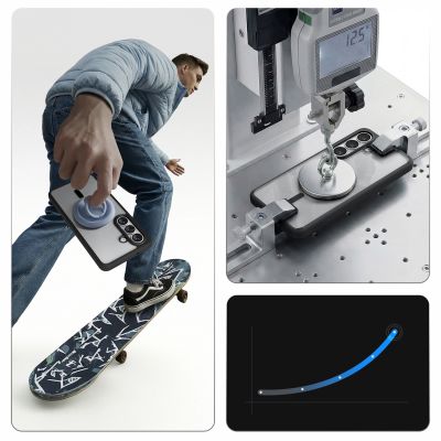 18. Spigen Ultra Hybrid Mag MagSafe Case for Samsung Galaxy S26 - Clear Black