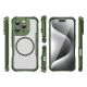 3. Leading Series MagSafe Silicone Case for iPhone 16 Pro Max - Green