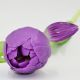 13. BOUQUET OF 5 PURPLE PEONY TULIPS 39 CM LIFE-LIKE SPRING DECORATION