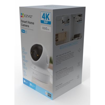 24. EZVIZ H6c G1 4K Spherical IP Security Camera Indoor 3840 x 2160 px Ceiling/Wall/Desk