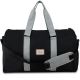 2. SPORTS/FITNESS BAG A3031 BLACK SEMI LINE