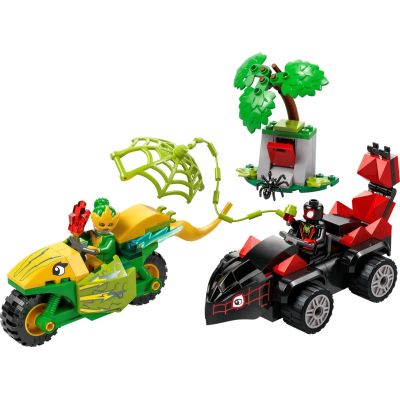 10. LEGO MARVEL SUPER HEROES 11198 Spin's Dino-Vehicle Chase for Electro