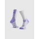 Women's high cycling socks 4F 4FRSS26UFSOF357-52S