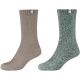 Skechers 2PPK Wm Casual Cozy Lurex Socks SK41103-7899 Multicolor 39-42