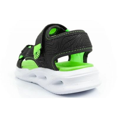 6. Skechers Jr. 401673L/BKLM Sandals