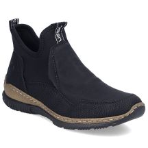 Women's black non-insulated ankle boots Rieker N3275-01