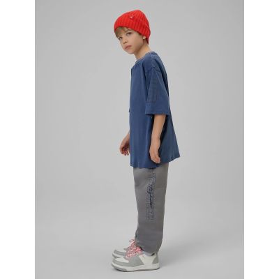 3. Boy's loose T-shirt with print 4F 4FJRSS26TTSHM3467-31S