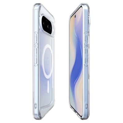 9. Spigen Ultra Hybrid Mag MagSafe Case for Google Pixel 10 / 10 Pro - Clear and White