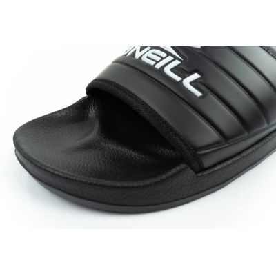 6. O'neill men's sports slippers Kelso Slider comfortable slippers black