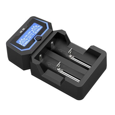 XTAR CHARGER FOR CYLINDRICAL LI-ION 18650 BATTERIES COMPATIBLE WITH PROTECTED CELLS 20700/21700 X2