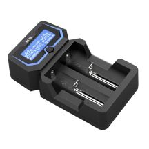 XTAR CHARGER FOR CYLINDRICAL LI-ION 18650 BATTERIES COMPATIBLE WITH PROTECTED CELLS 20700/21700 X2