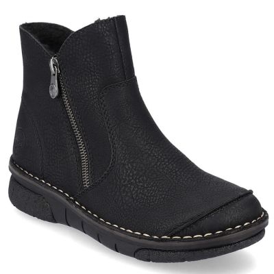43. Comfortable insulated ankle boots Rieker W RKR612 black