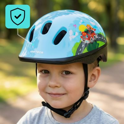 13. Meteor KS06 Firefighter Jr Bike Helmet 17440 size XS 44-48 cm